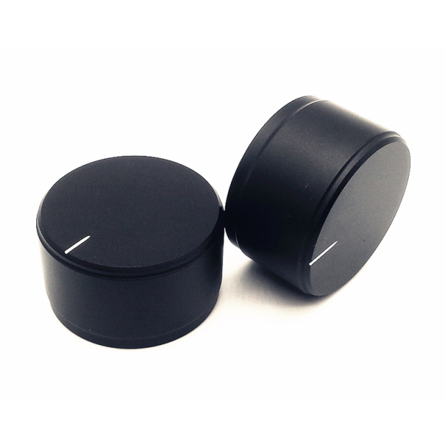 38x22mm Solid Aluminum Potentiometer Knob For Hifi Audio DIY AMP Radio Speaker DAC Turntable Record CD 6.0mm Hole