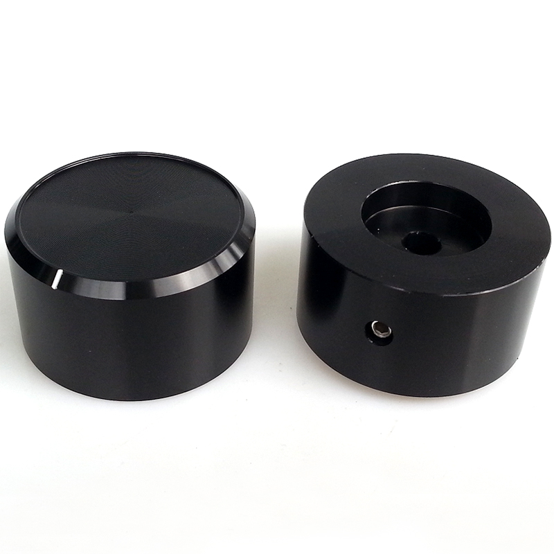 38x22mm Solid Aluminum Potentiometer Knob For Hifi Audio DIY AMP Radio Speaker DAC Turntable Record CD 6.0mm Hole