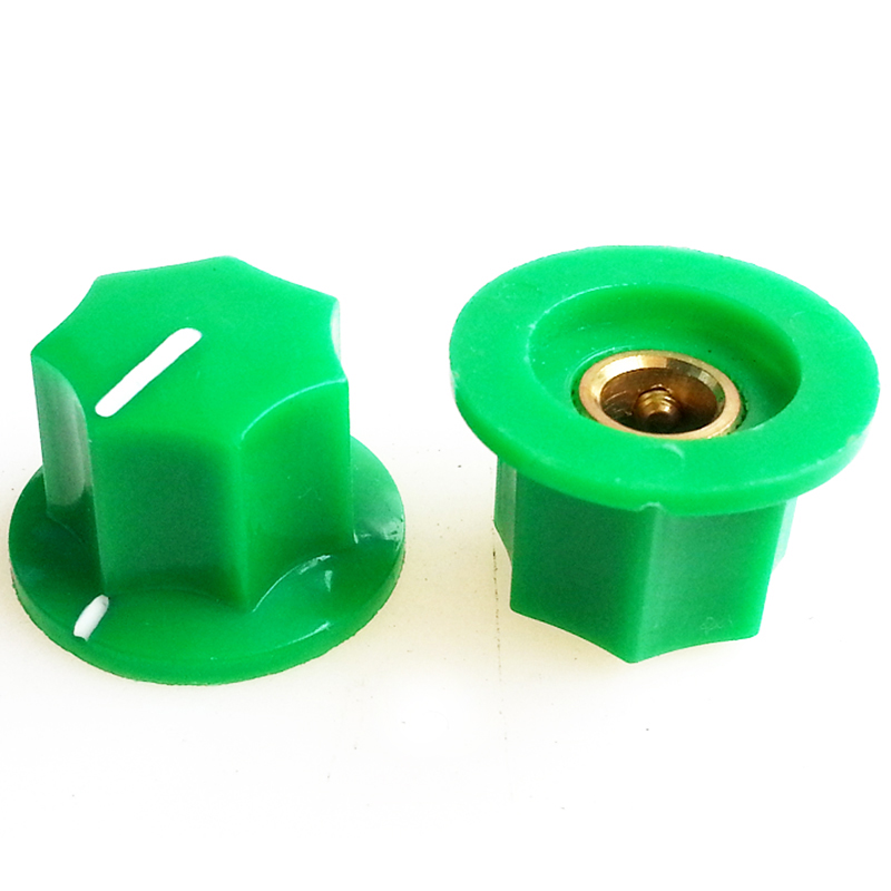 23.5X15.6mm HIFI Audio DIY Plastic potentiometer Knob for BOSS Guitar AMP Effect Pedal 6.4mm Hole