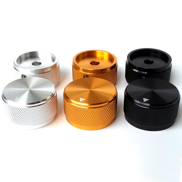 30X17mm Aluminium HIFI AMP volume Control potentiometer Knob 6.0mm hole for tube amplifier Speakers