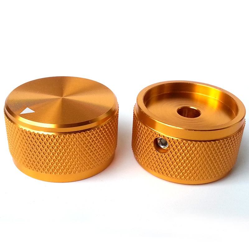 30X17mm Aluminium HIFI AMP volume Control potentiometer Knob 6.0mm hole for tube amplifier Speakers