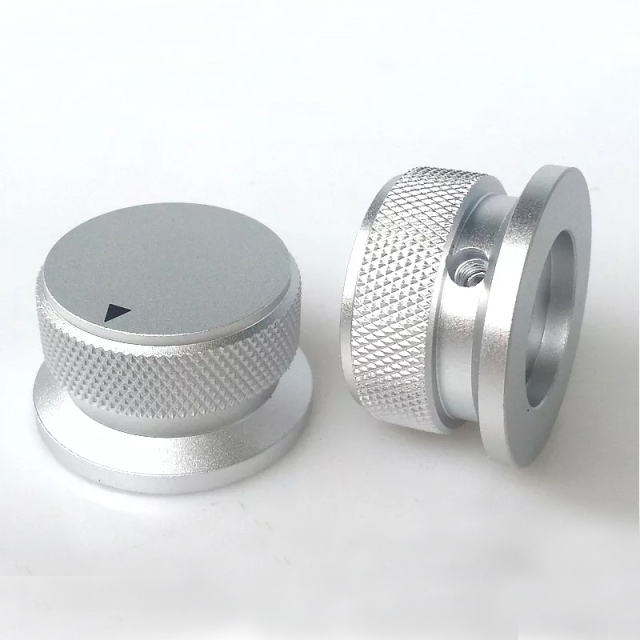 38x20x34.5mm Aluminum Speaker Potentiometer Knob For Hifi Audio DIY AMP Radio DAC Turntable Record 6.0mm Hole