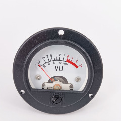 1PC DIY Audio SO52 DC 500UA 650Ω VU panel meter for tube Amplifier speaker power supplier CD player
