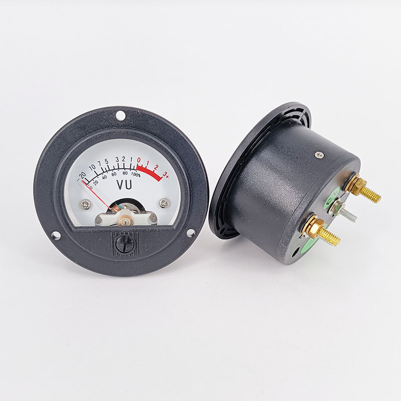 1PC DIY Audio SO52 DC 500UA 650Ω VU panel meter for tube Amplifier speaker power supplier CD player
