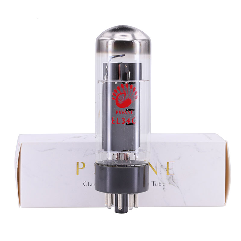 Psvane Tube EL34C Vacuum Tube Replace EL34 EL34B 6P3P 6CA7 6V6 Electron Tube For Vintage Hifi Audio Tube Amplifier DIY