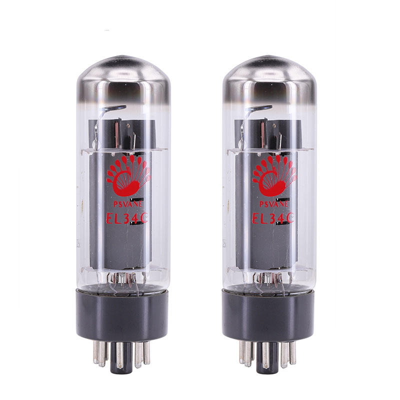 Psvane Tube EL34C Vacuum Tube Replace EL34 EL34B 6P3P 6CA7 6V6 Electron Tube For Vintage Hifi Audio Tube Amplifier DIY