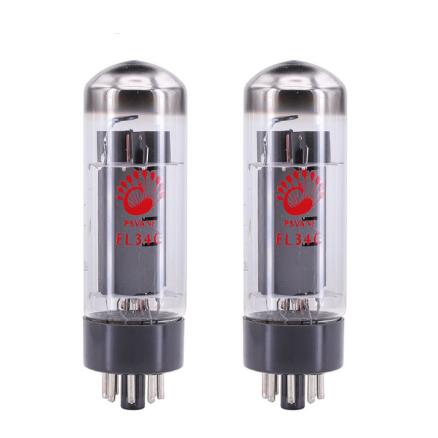 Psvane Tube EL34C Vacuum Tube Replace EL34 EL34B 6P3P 6CA7 6V6 Electron Tube For Vintage Hifi Audio Tube Amplifier DIY