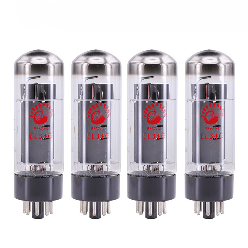 Psvane Tube EL34C Vacuum Tube Replace EL34 EL34B 6P3P 6CA7 6V6 Electron Tube For Vintage Hifi Audio Tube Amplifier DIY