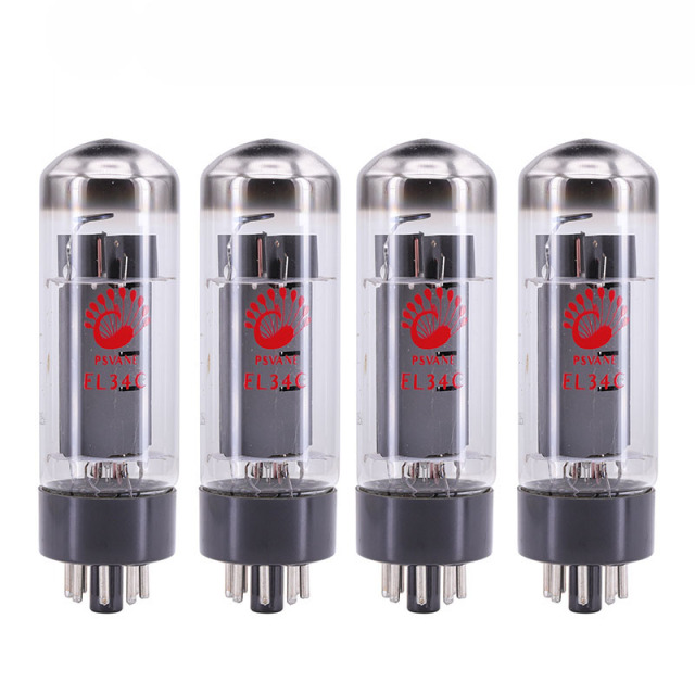 Psvane Tube EL34C Vacuum Tube Replace EL34 EL34B 6P3P 6CA7 6V6 Electron Tube For Vintage Hifi Audio Tube Amplifier DIY