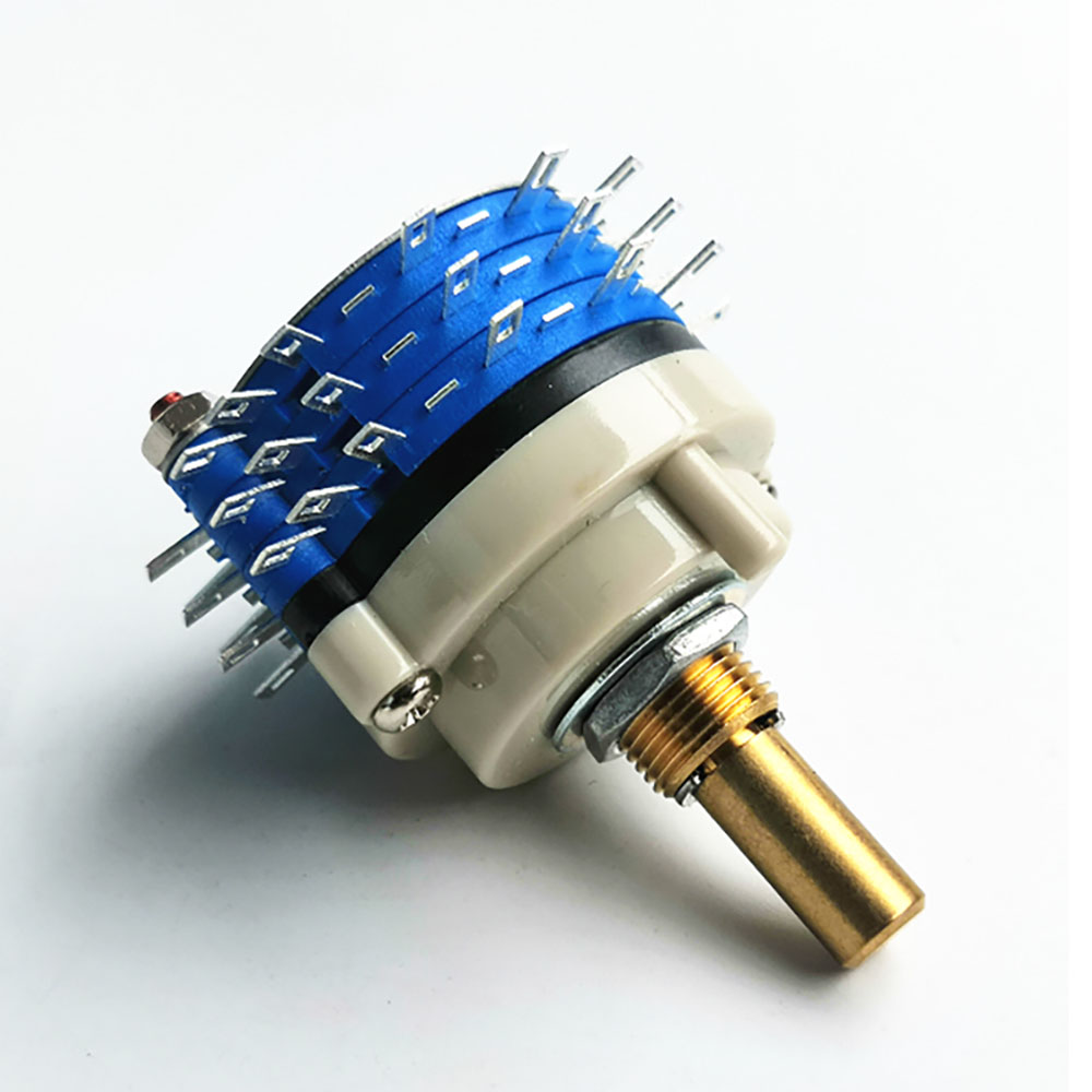 1PC 3pole 12 positions ROTARY SWITCH Attenuator Pot Potentiometer Volume Control