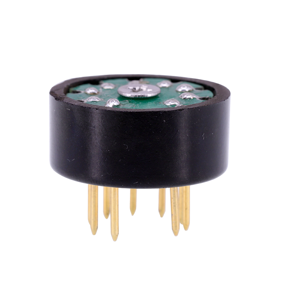 1PC 9PIN TO 9PIN Tube DIY Audio Vacuum Tube Adapter Socket Converter tube base for 12AT7 CV4035