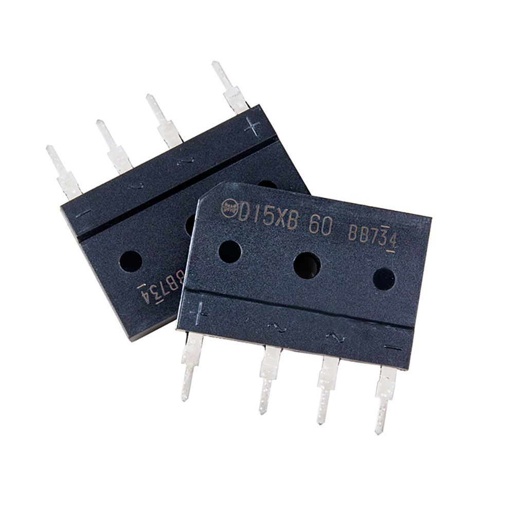 1PC D15XB60 DIP-4 Rectifier Diode 15A 600V D15SB60 Bridge Stack Flat Bridge 4 feet