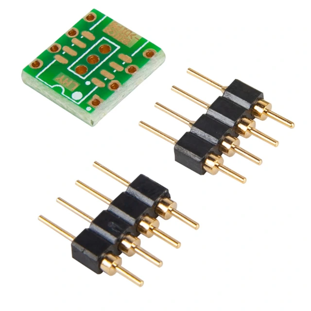 1Lot SMD IC socket SOIC8 DIP-8 pin amplifier converter PCB 1.6mm FR4 Gold plated