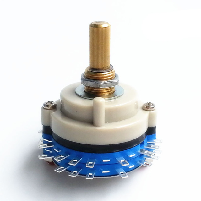 ROTARY SWITCH 3Pole 4position 2layers 3P4T 1pc for tube amplifier DIY