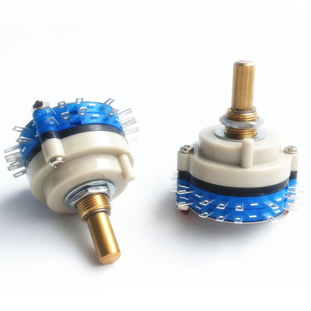 ROTARY SWITCH 3Pole 4position 2layers 3P4T 1pc for tube amplifier DIY
