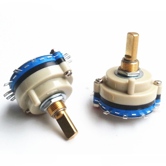 ROTARY SWITCH 2Pole 5position 1layer 2P5T 1pc for tube amplifier DIY