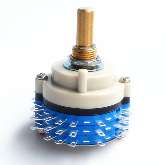 ROTARY SWITCH 3Pole 4position 3layers 3P4T 1pc for tube amplifier DIY