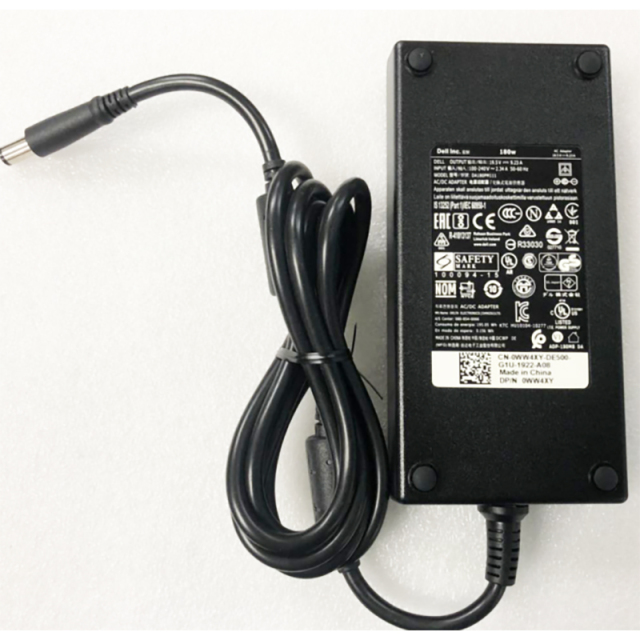 Laptop AC Adapter Power supply DA180PM111 Dell Alienware M14X M15X M17X 15 R3 180W 19.5V 9.23A