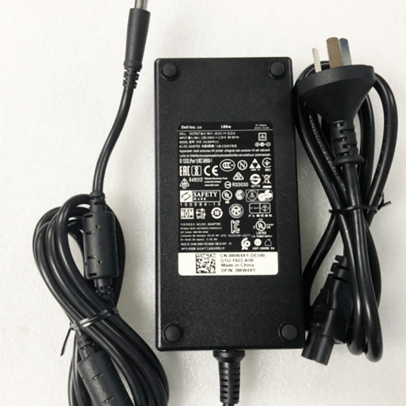 Laptop AC Adapter Power supply DA180PM111 Dell Alienware M14X M15X M17X 15 R3 180W 19.5V 9.23A