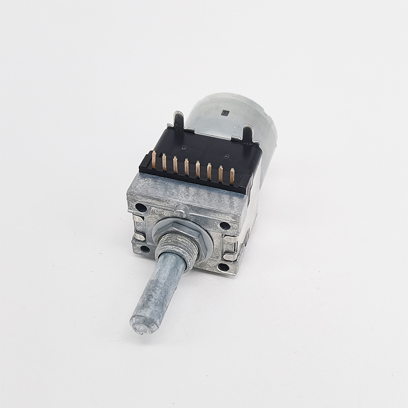 1PC ALPS RK168 100K Potentiometer Rotary Motor-driven Quad Metal shaft Remote