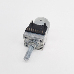 1PC ALPS RK168 100K Potentiometer Rotary Motor-driven Quad Metal shaft Remote