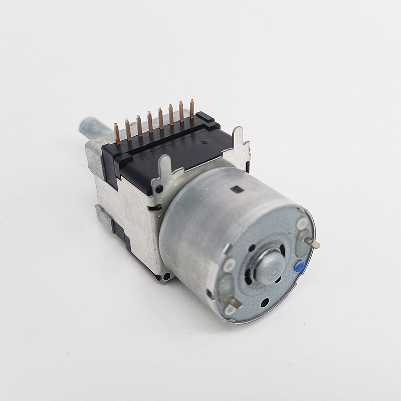 1PC ALPS RK168 100K Potentiometer Rotary Motor-driven Quad Metal shaft Remote