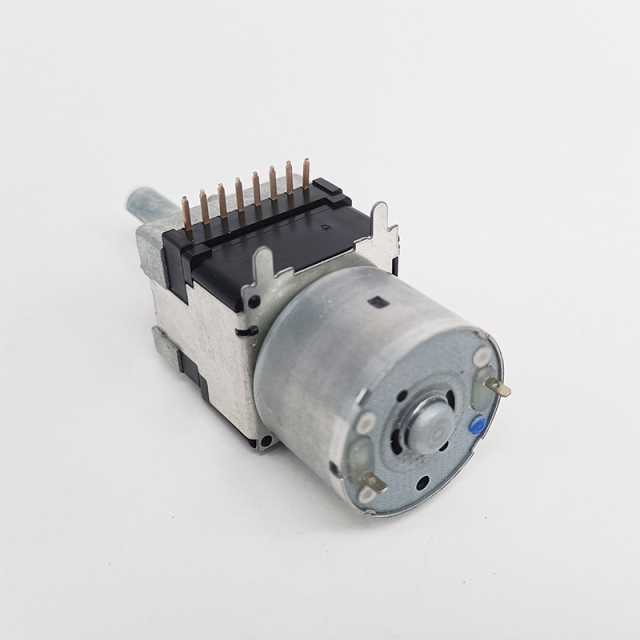 1PC ALPS RK168 100K Potentiometer Rotary Motor-driven Quad Metal shaft Remote