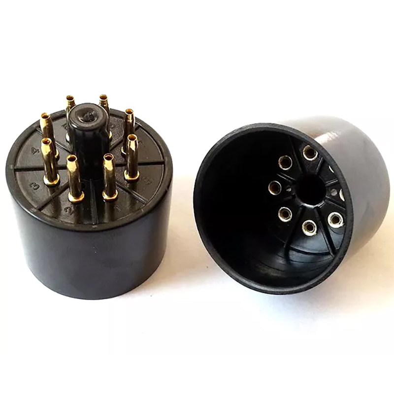 1PC Gold plated bakelite 4pin Vacuum Tube Socket for 300B 2A3 811 572B 274A