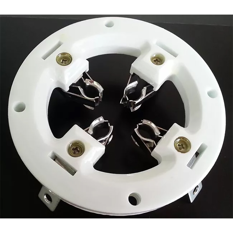 1PC 4pin Ceramic Vacuum Tube Socket for 6T51 7092 3E62 E3062 FU3062F 7T62R FU-605