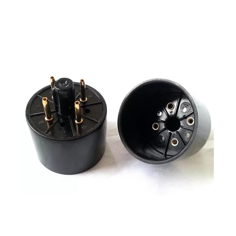1PC Gold plated bakelite 4pin Vacuum Tube Socket for 300B 2A3 811 572B 274A
