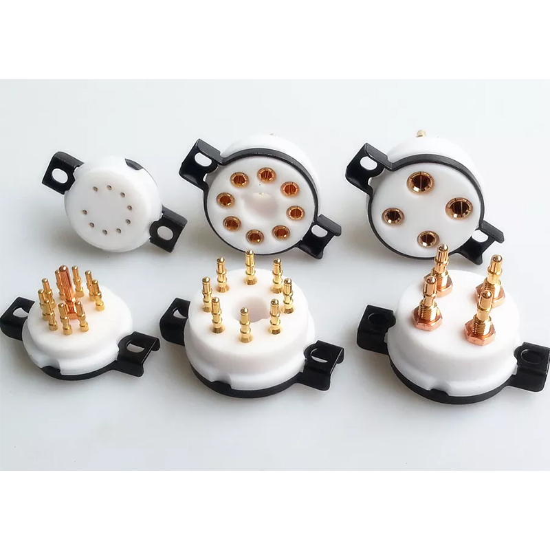 1PC CMC Telflon 4pin 4pins vacuum Tube Socket for 2A3 274A 300A 300B 811 VT52