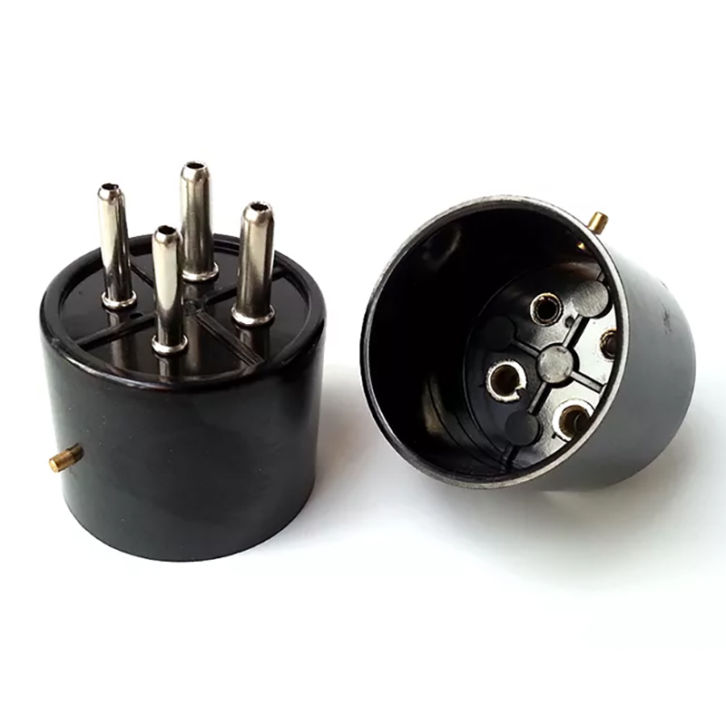 1PC Vacuum Tube socket Base Tin Plated 4pins 300BR FOR 300B 2A3 811