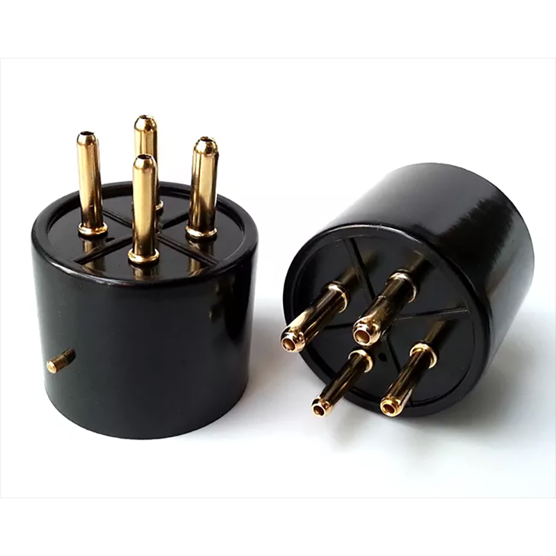 1PC Vacuum Tube socket Base GOLD Plated 4pins 300BR FOR 300B 2A3 811