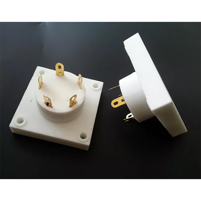 1PC Gold plated 5pin Vacuum Tube Socket For Aa Ba Cd Da free shipping