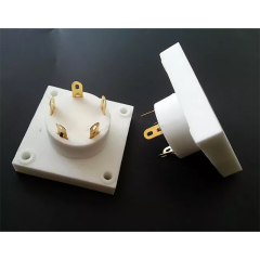 1PC Gold plated 5pin Vacuum Tube Socket For Aa Ba Cd Da