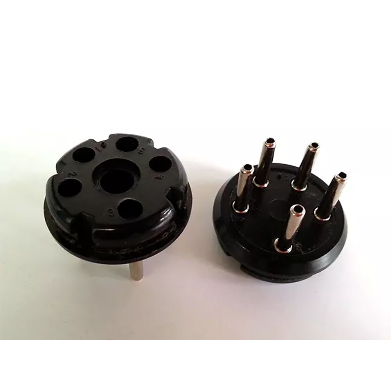 1PC U5G 5Pins Ceramic Tube Socket GZC5-A Valve Base Electron Tube socket for 4-400A 4-125 803 Vacuum Tube Audio Amplifier