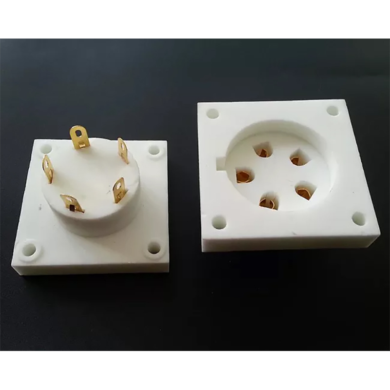 1PC Gold plated 5pin Vacuum Tube Socket For Aa Ba Cd Da free shipping