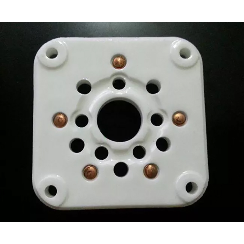 1PC Gold plated GZC5-A 5pin HIFI Diy Audio Vacuum Valve Tube socket for 4-125 4-400A 803