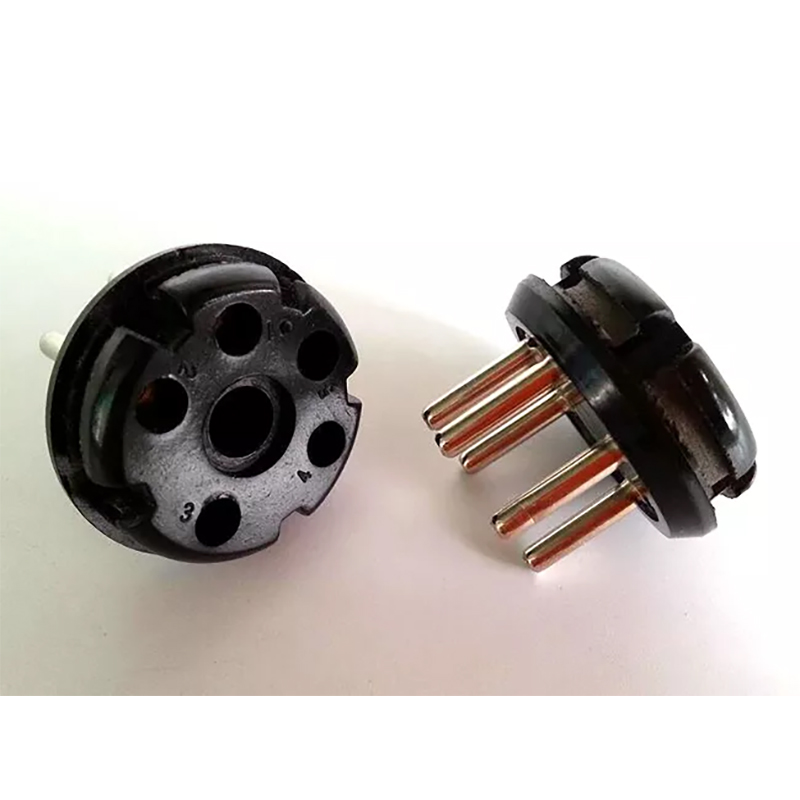 1PC U5G 5Pins Ceramic Tube Socket GZC5-A Valve Base Electron Tube socket for 4-400A 4-125 803 Vacuum Tube Audio Amplifier