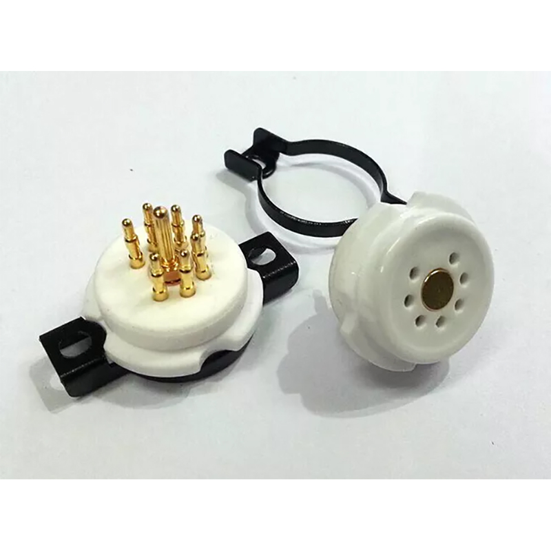 1PC EIZZ 7 pin 7pins Ceramic Vacuum Tube Socket for 6Z4 6X4 6J1 6X4 6J3