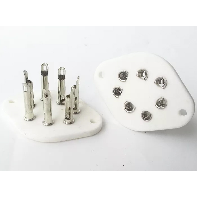 1PC 7pin silver plated Vacuum tube socket TUS-B7 for KT41 MHD4 PT4 SP2 SP4