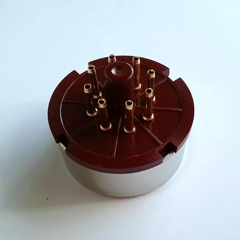 1PC Gold plated 8Pin Vacuum Tube Socket Base amplifier DIY tube socket base for KT88