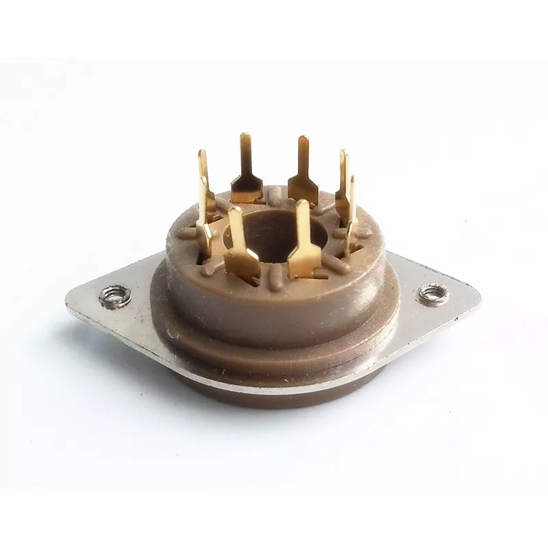 1PC 8pin bakelite PCB Mounting Vacuum tube socket for KT66 KT88 6SL7 6SN7 6CA7 6V6 GZS8-F-G
