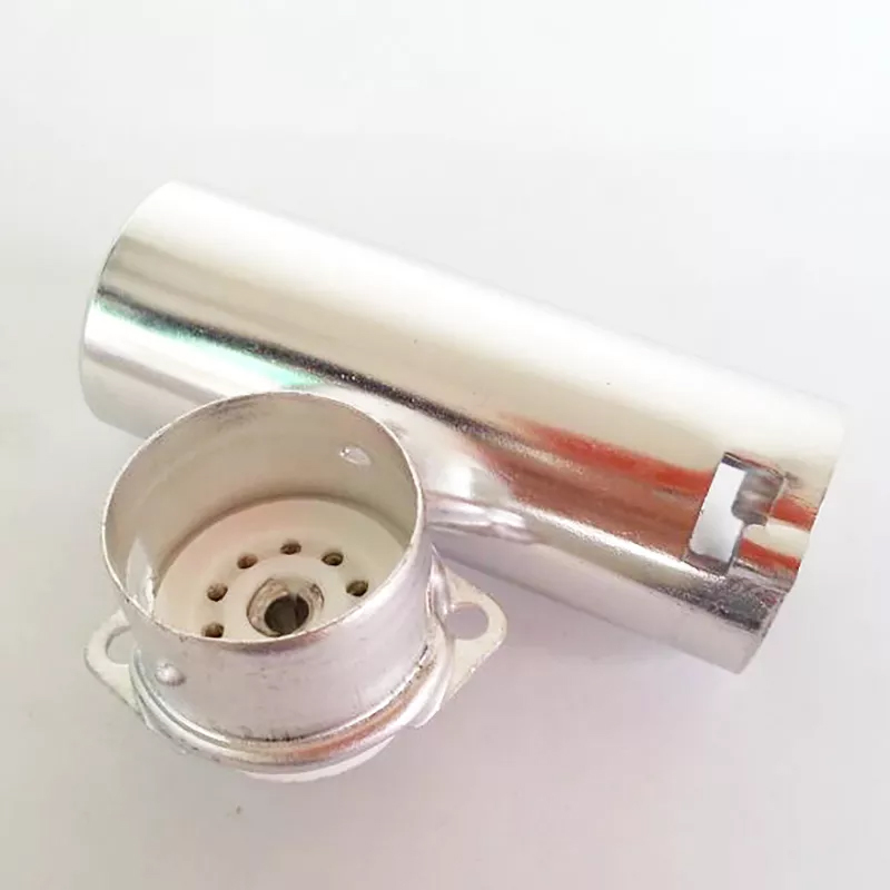 1PC GZC9-F-A-70 Silver plated 9pin Tube socket for EL84 6P14 6BQ5 6CA4 6H30PI 12BH7 6P1 With 70mm Shield Base