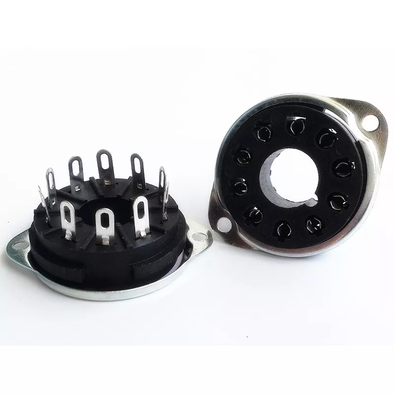 1PC GZS10-1-F 10Pins Vacuum Tube Socket FOR GDB-201 GDB-221