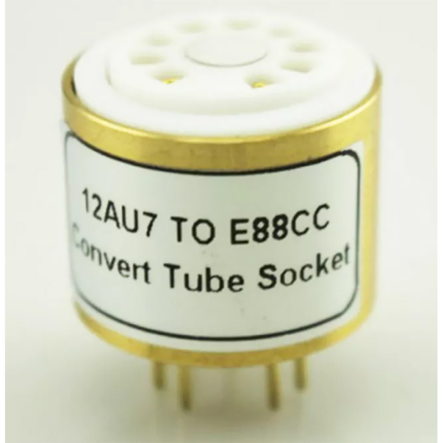 1PC 12AU7 to E88CC Vacuum Tube socket Convert Adapter HIFI Diy parts