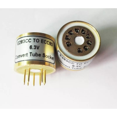 1PC E283CC TO ECC83 6.3V Vacuum Tube socket Convert Adapter for AMP DIY
