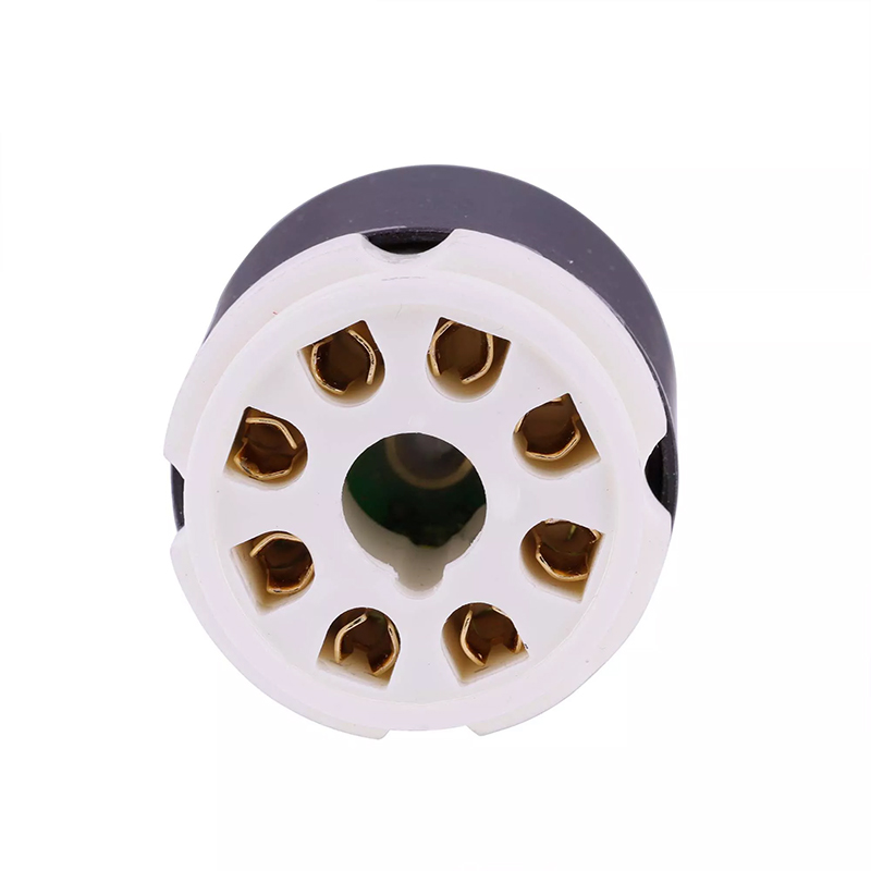 1PC bakelite socket 6V6 TO EL84 EL34 TO EL84 6BQ5 6P14 6P15 Vacuum tube socket adapter converter