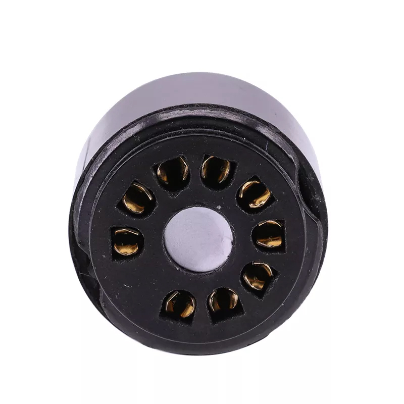 1PC Bakelite handmade E283CC TO ECC83 6.3V E283CC TO 12AX7 Vacuum Tube AMP socket Convert Adapter