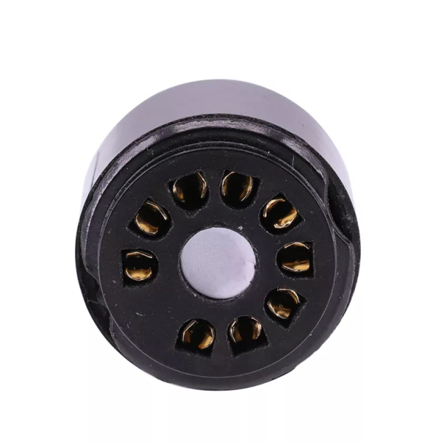 1PC Bakelite handmade E283CC TO ECC83 6.3V E283CC TO 12AX7 Vacuum Tube AMP socket Convert Adapter
